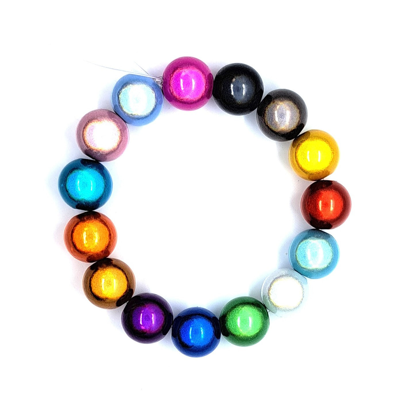 Black Acrylic Miracle Beads