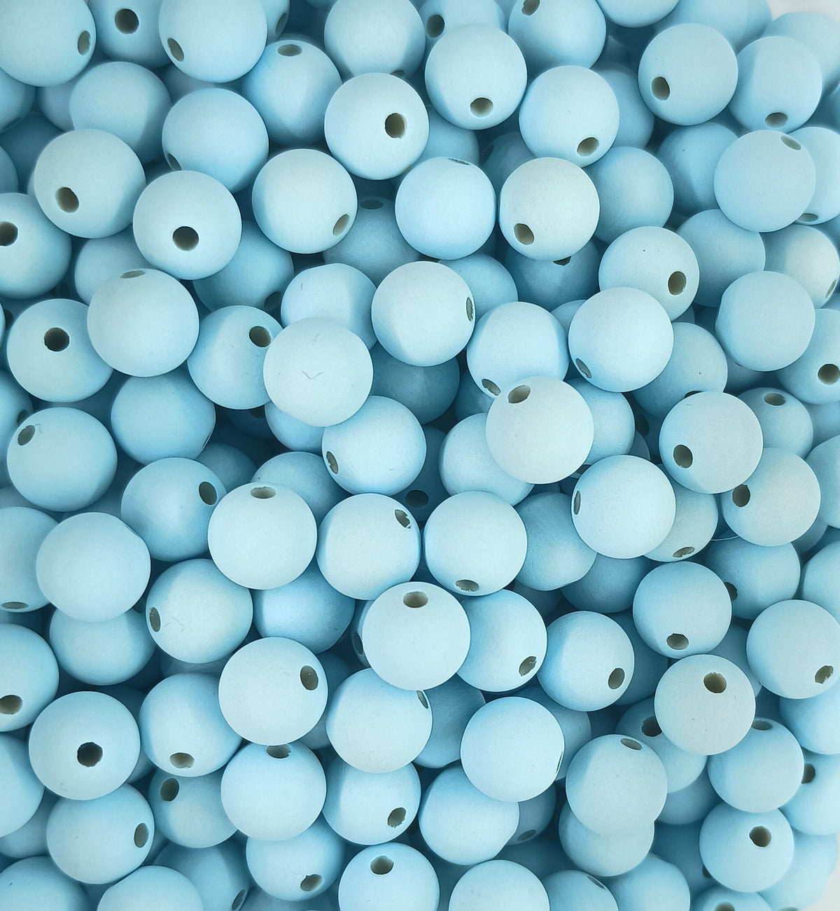 8mm Matte Frosted Acrylic Round Beads