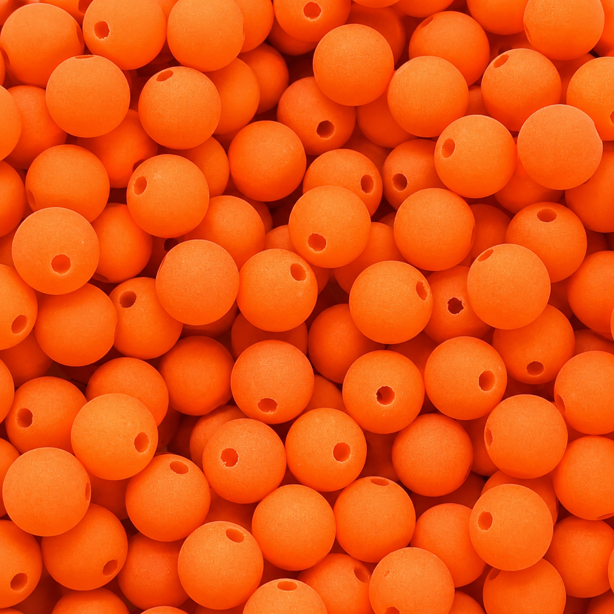 8mm Matte Frosted Acrylic Round Beads