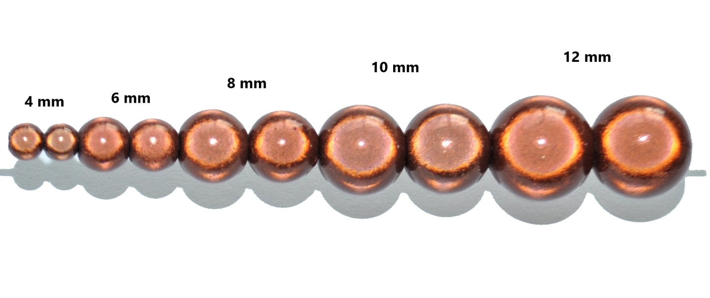 Brown Acrylic Miracle Beads