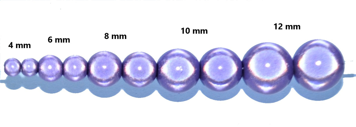 Purple Acrylic Miracle Beads