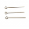 100pcs 40mm Platinum Eye Pin