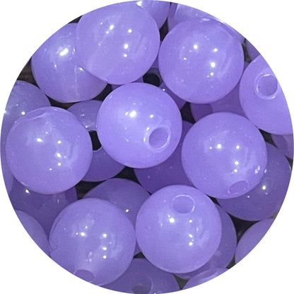 8mm Acrylic Round Jelly Beads