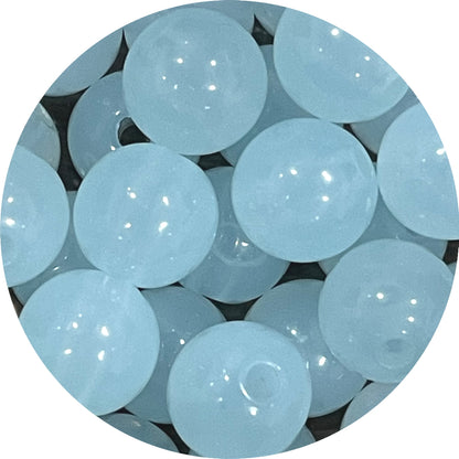 8mm Acrylic Round Jelly Beads
