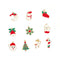 Christmas Metal Pendant beads Enamel Festive Charms