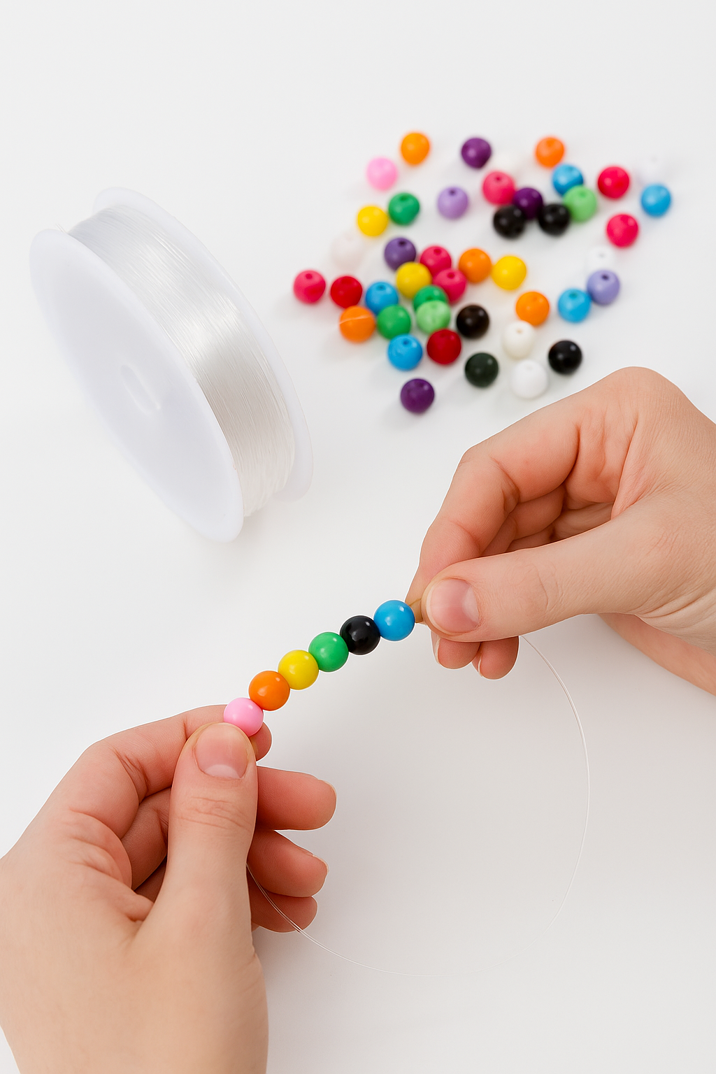 Elastic Beading Cord Clear Stretch String