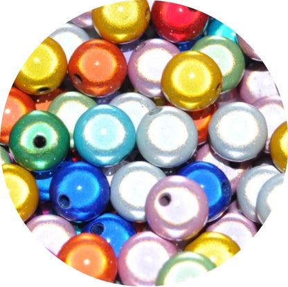 12mm Multicoloured Miracle Beads – 160pcs Bulk Pack
