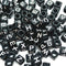 7mm Black Cube Acrylic Alphabet Beads - Mixed Letters