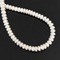 Half Round White Natural Freshwater Pearl Beads no modification