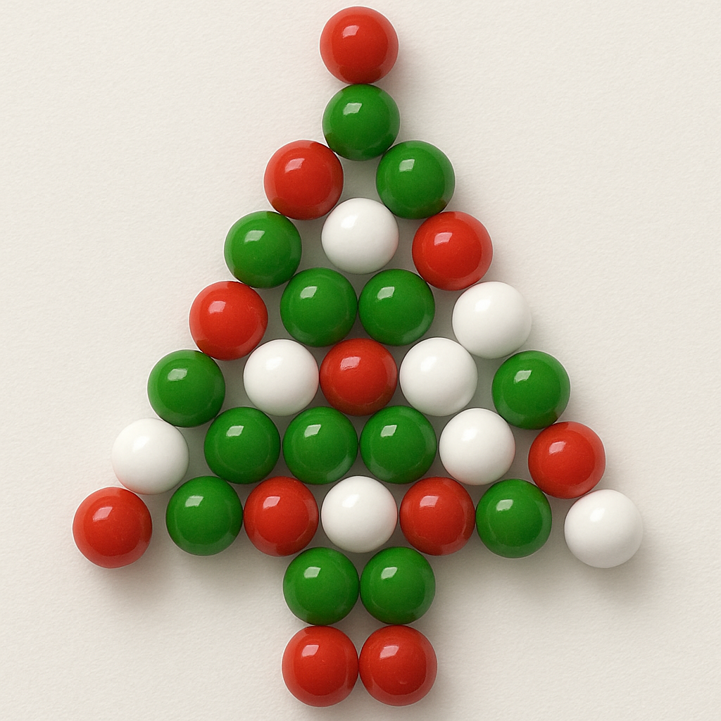 8mm Opaque Round Acrylic Balls Beads