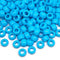 9x6mm opaque Pony Beads - Blue
