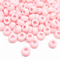 9x6mm Opaque Pony Beads - Baby Pink