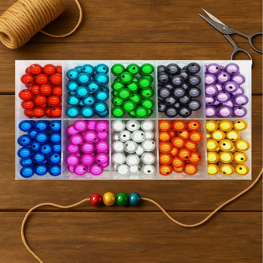 10mm 3D Illusion Miracle Beads Box Set - 280pcs