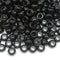 9x6mm opaque Pony Beads - Black