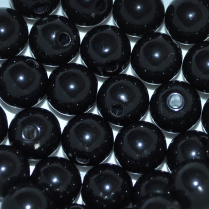 6mm Opaque Round Acrylic Balls Beads