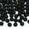 Black Opaque Round Acrylic Balls Beads 6mm - 30mm