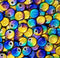 Dark Blue and Yellow