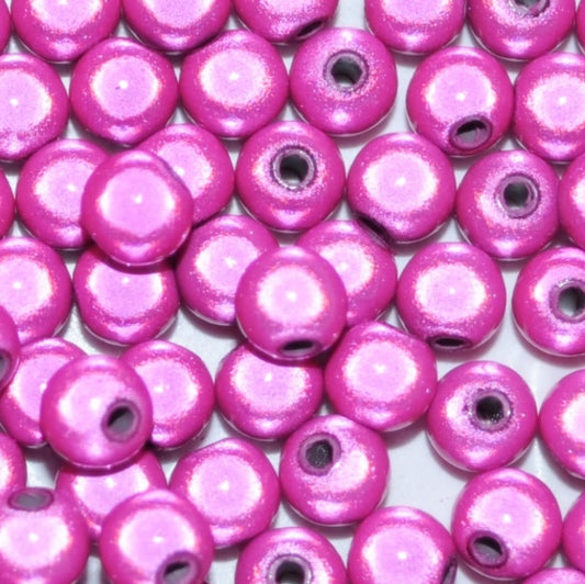 Deep Pink Acrylic Miracle Beads