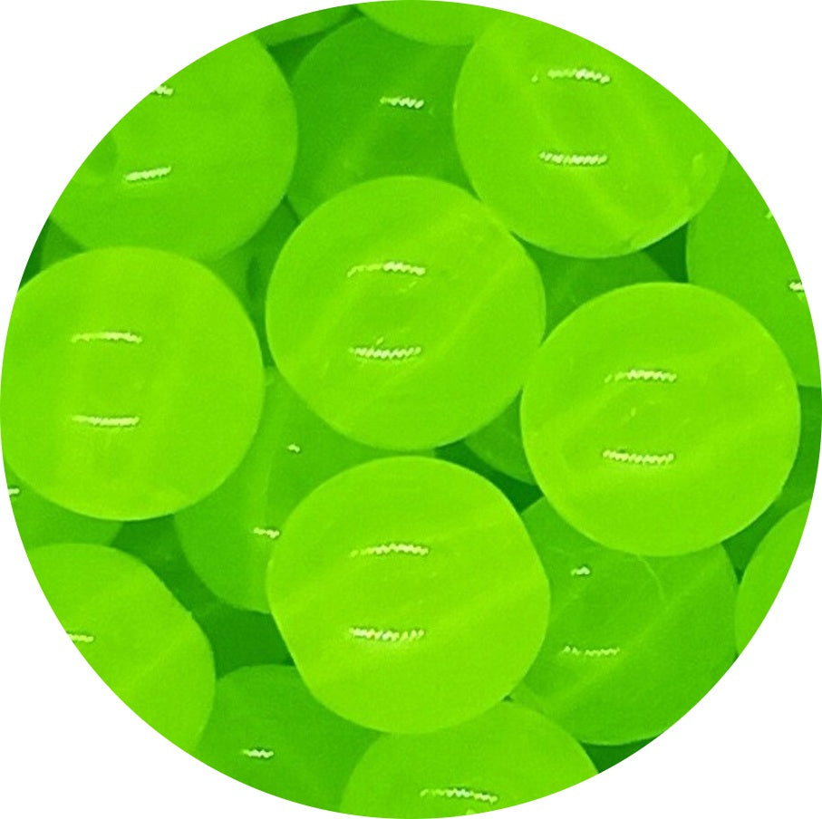 8mm Acrylic Round Jelly Beads