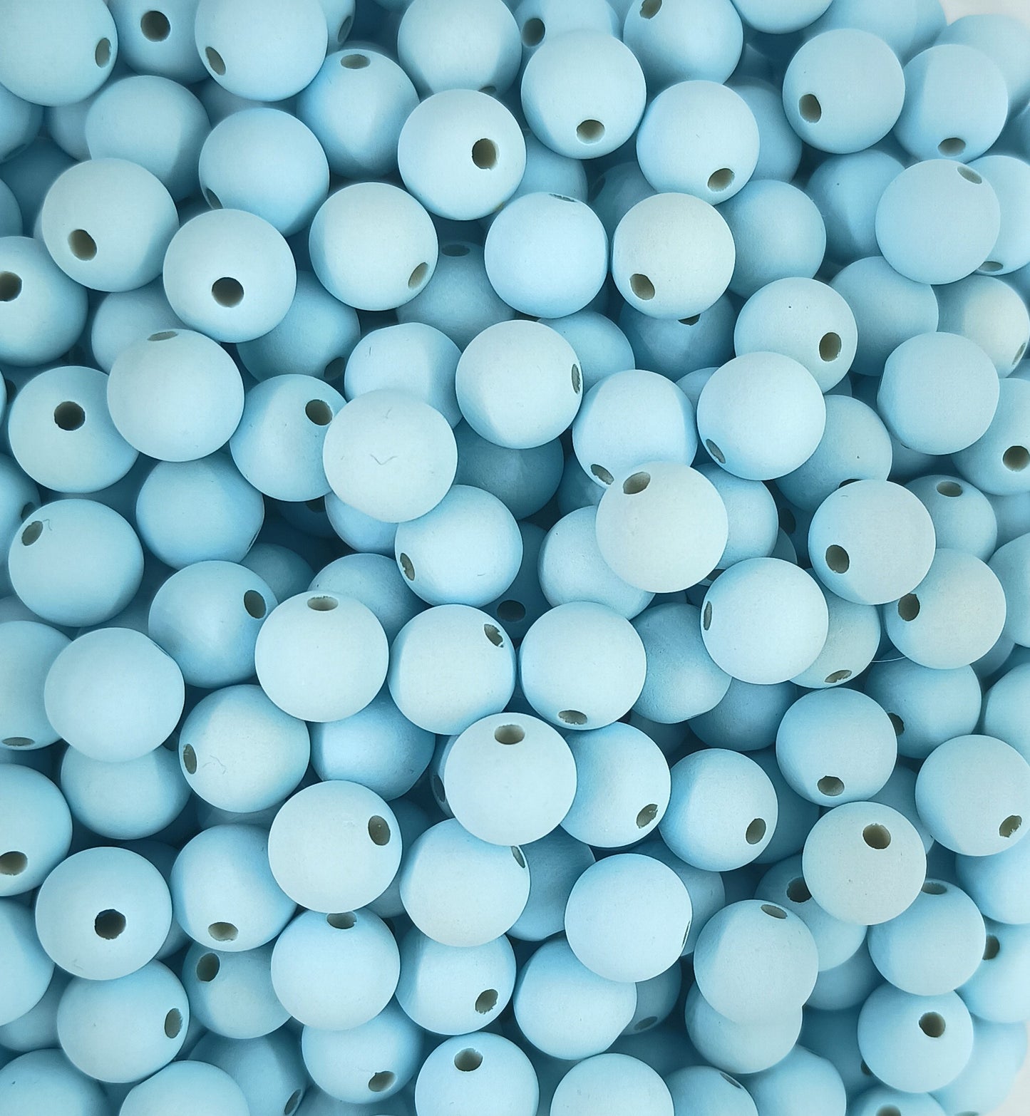 8mm Matte Frosted Acrylic Round Beads