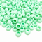9x6mm Opaque Pony Beads - Light Green