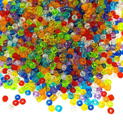 30 gram 3mm Multicoloured Glass Seed Beads