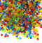 30 gram 4mm Multicoloured Glass Seed Beads