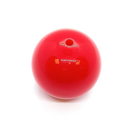 Red Opaque Round Acrylic Balls Beads 8mm, 20mm & 30mm