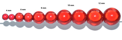 Red Acrylic Miracle Beads