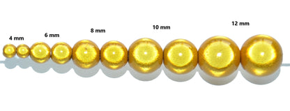 Yellow Acrylic Miracle Beads
