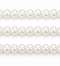 White Round Glass Pearl Beads - 4mm, 6mm, 8mm, 10mm