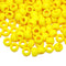 9x6mm Opaque Pony Beads - Yellow